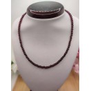 Dainty Garnet Choker Necklace